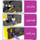 آچار پرس سوکت شبکه میان گذر CAT5 CAT7 مدل HT-718 ابزار و تجهیزات الکترونیک