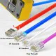 آچار پرس سوکت شبکه میان گذر CAT5 CAT7 مدل HT-718 ابزار و تجهیزات الکترونیک