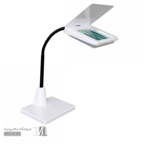 لوپ | ذره بین رومیزی چراغدار پروسکیت MA-1006F ابزار و تجهیزات الکترونیک