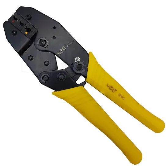 آچار پرس سرسیم روکش دار و وایرشو رنگی ولت VOLT VL336-6 ابزار و تجهیزات الکترونیک