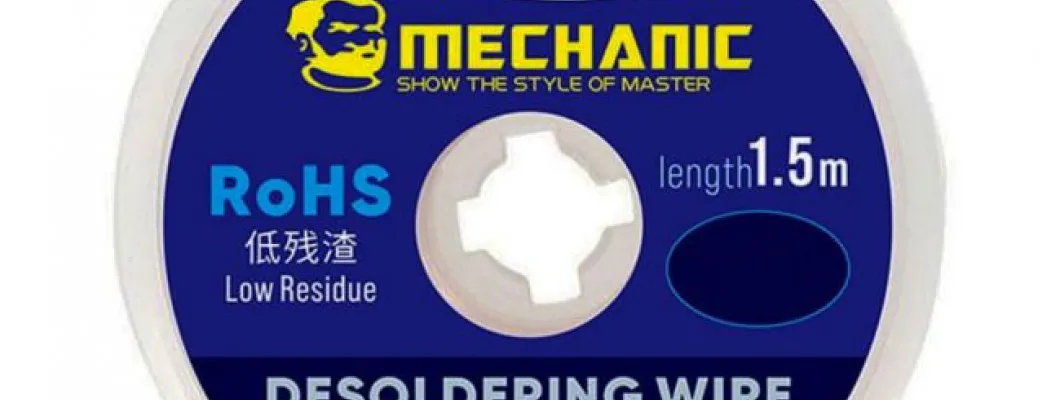 راهنمای استفاده از سیم قلع کش مکانیک MECHANIC R300 برای تعمیر بردهای ظریف