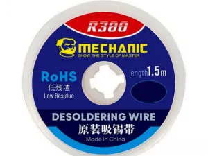 راهنمای استفاده از سیم قلع کش مکانیک MECHANIC R300 برای تعمیر بردهای ظریف