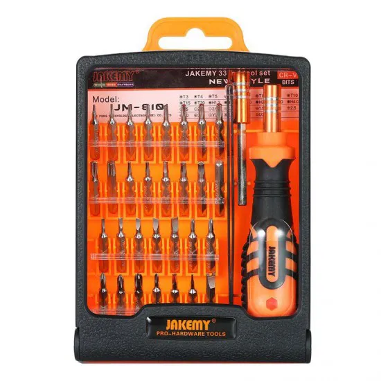 ست پیچ گوشتی موبایلی جاکمی JM-8101 ابزار و تجهیزات الکترونیک