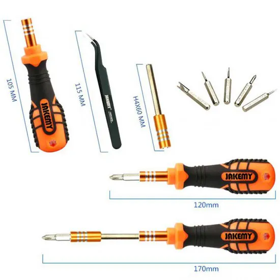 ست پیچ گوشتی موبایلی جاکمی JM-8101 ابزار و تجهیزات الکترونیک