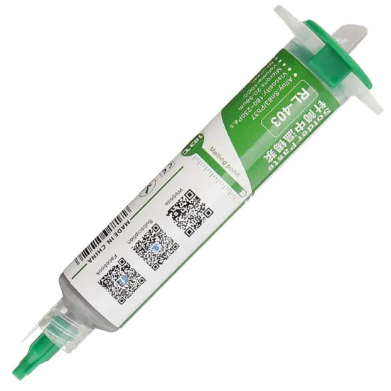 خمیر قلع سرنگی RL-403 ریلایف RELIFE 183C ابزار و تجهیزات الکترونیک