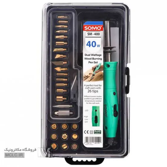 ست هویه سوخته کاری سومو SM-400 | ZD-972G ابزار و تجهیزات الکترونیک