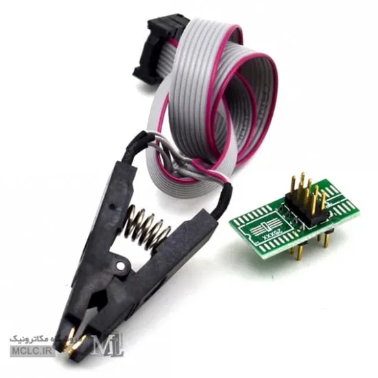 آی سی تست کلیپر SOP8 و SOIC8 و SO8 ابزار و تجهیزات الکترونیک
