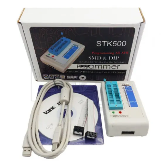 پروگرامر STK500 میکروکنترلر AVR ابزار و تجهیزات الکترونیک