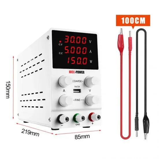 منبع تغذیه آزمایشگاهی NICE POWER SPS305 ابزار و تجهیزات الکترونیک