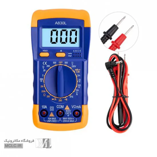 مولتی متر دیجیتال A830L ابزار و تجهیزات الکترونیک