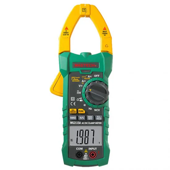 مولتی متر کلمپی AC DC مستک MS2115A ابزار و تجهیزات الکترونیک