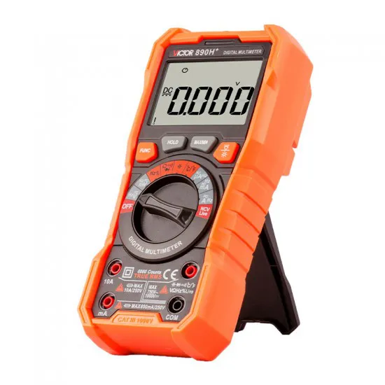 مولتی متر TRUE RMS ویکتور +VICTOR 890H با NCV ابزار و تجهیزات الکترونیک