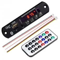 MP3 PLAYER بلوتوثی با کنترل از راه دور و رادیو