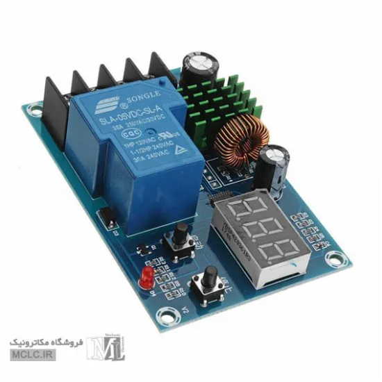 ماژول کنترل شارژر باتری XH-M604 آمپر بالا با نمایشگر ماژول الکترونیکی