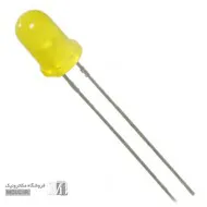LED مات زرد 5 میلیمتر بسته 1000عددی