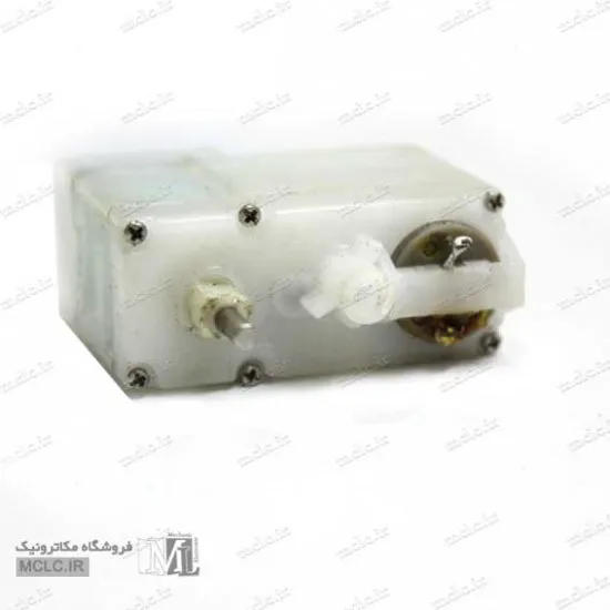 موتور گیربکس پلاستیکی تخت 6V 50RPM موتورهای گیربکس دار