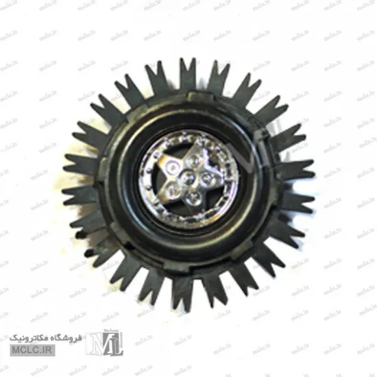 چرخ مخصوص گیربکس دو طرفه ربات - جفت شاسی و سایر متعلقات ربات