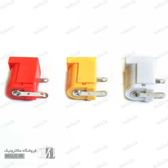 جک آداپتور روبردی رنگی فیش آلات - کانکتور سوکت ترمینال