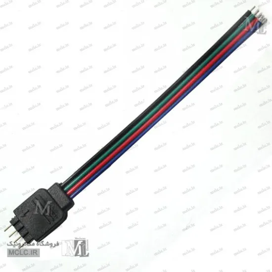 کانکتور RGB | هدر سیمدار 4 پین LED