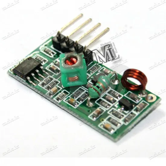 ماژول گیرنده ASK RF 433MHz مدارهای الکترونیکی