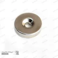آهنربا استیل | نئودیمیوم رینگی قطر 20