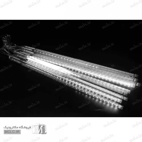 ال ای دی آبشاری سفید - 10 شاخه LED