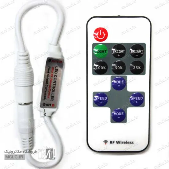 ریموت کنترل | دیمر LED تک رنگ - رادیویی LED