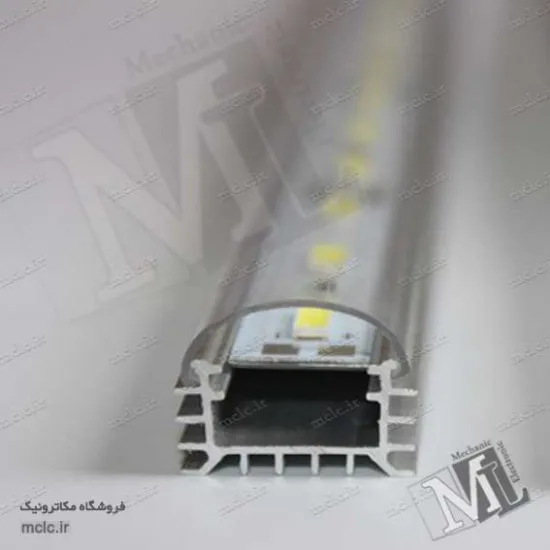 طلق شفاف نیم گرد مخصوص ریل LED خطی LED