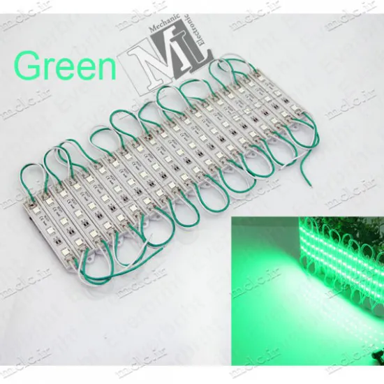 LED بلوکی 5050 3LED سبز LED