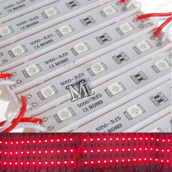 LED بلوکی 5050 3LED قرمز - بیست عددی LED