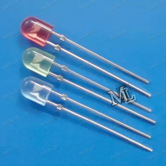 LED اوال سبز LED