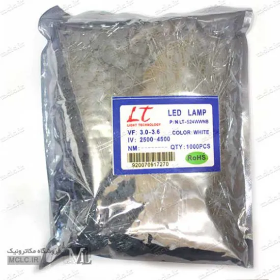 LED اوال سفید مارک LT پرنور LED