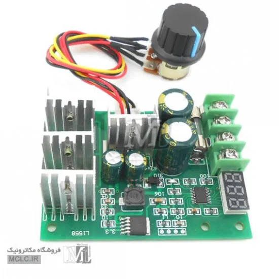 ماژول کنترل دور موتور DC توسط PWM جریان 30 آمپر