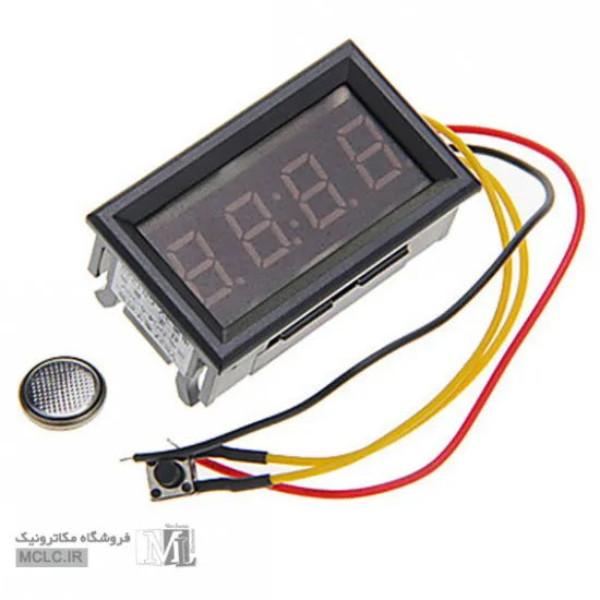 ماژول ساعت پنلی YB27T قرمز 