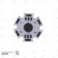 PCB و هیت سینک آلومینیومی پاور LED RGB