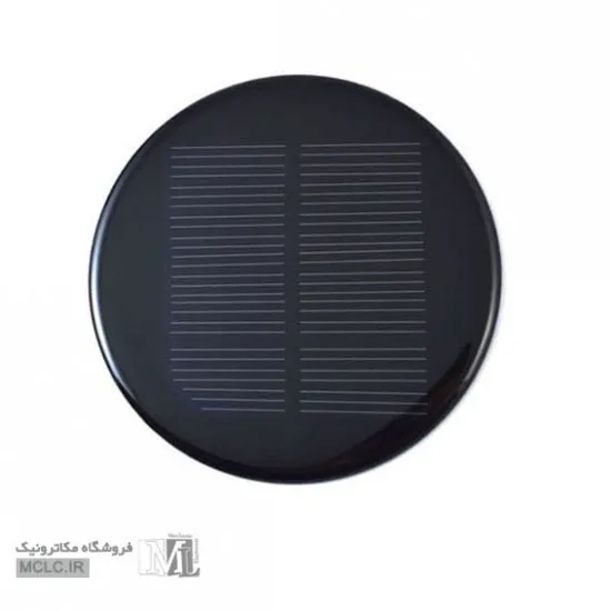 پنل سلول خورشیدی 5.5 ولت 120 میلی آمپر دایره ای منابع تغذیه آداپتور ترانس