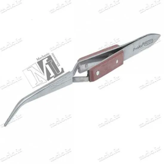 پنس استیل فنری سرکج پروسکیت 1PK-117T ابزار و تجهیزات الکترونیک