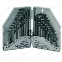 ست 30 تایی آچار آلن پروسکیت 8PK-027 تایوانی