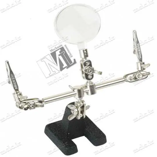 گیره مونتاژ ذره بین دار JM 501 ابزار و تجهیزات الکترونیک