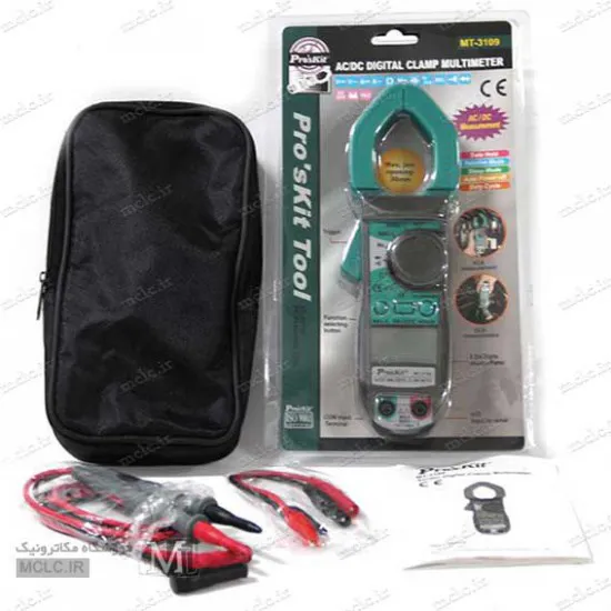 مولتی متر کلمپی AC-DC پروسکیت MT-3109 ابزار و تجهیزات الکترونیک