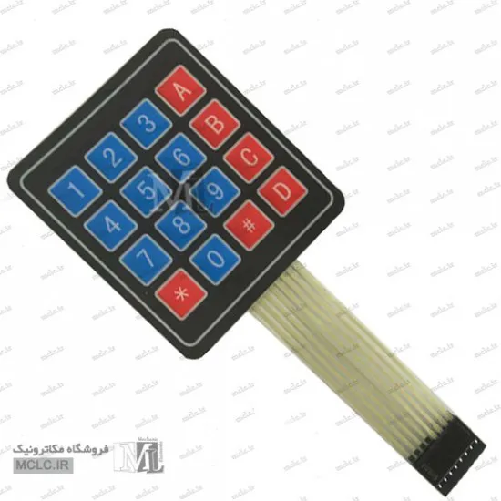 کیپد فلت 4x4 سوئیچ و باتوم