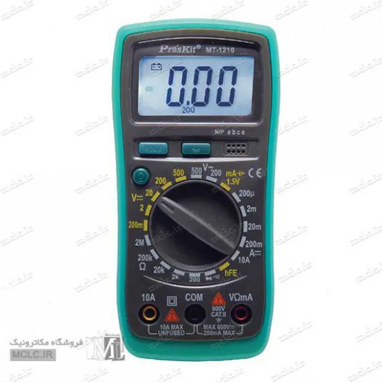 مولتی متر پروسکیت MT-1210 ابزار و تجهیزات الکترونیک