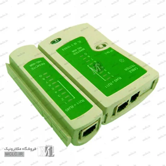 تستر کابل تلفن و شبکه RJ11 RJ45 ابزار و تجهیزات الکترونیک
