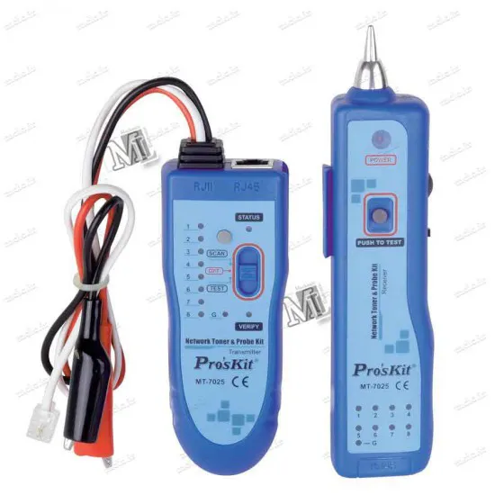 ردیاب و تستر شبکه پروسکیت MT-7025 ابزار و تجهیزات برق صنعتی