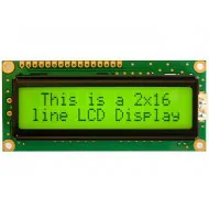 LCD کاراکتری 2x16 سبز با بک لایت