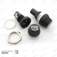جافیوزی پیچی کوتاه | فیوز شیشه ای 20mm