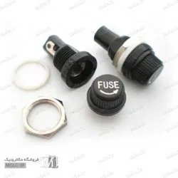جافیوزی پیچی کوتاه | فیوز شیشه ای 20mm