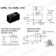 رله کتابی OMRON G2RL-1-E | 12V 1C 16A رله ها