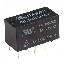رله مخابراتی 5 ولت HJR1-2C-1-5