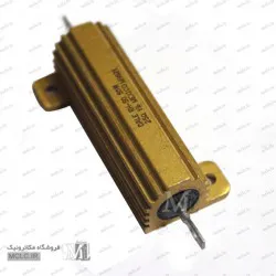 مقاومت 50 وات 25 اهم 1 درصد صنعتی | هیت سینک دار 25R